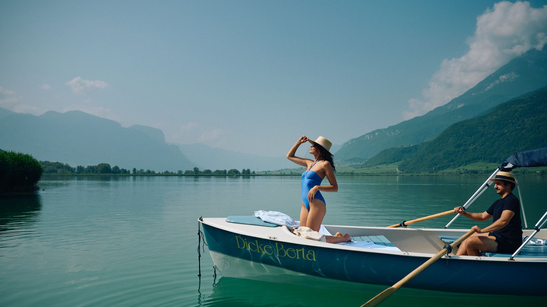 Das Hotel direkt am See in Südtirol