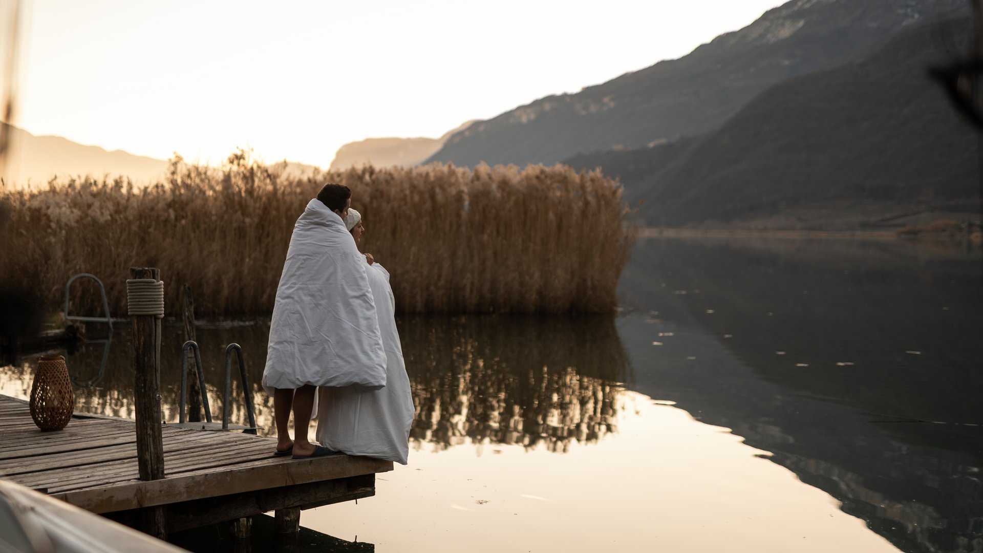 Das Hotel direkt am See in Südtirol